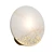 Ando Brass Alabaster Wall Lamp 3D model small image 1