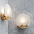 Ando Brass Alabaster Wall Lamp 3D model small image 2