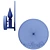 Ando Brass Alabaster Wall Lamp 3D model small image 3
