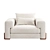 Elegant SOHO Manifesto Sofa 3D model small image 9