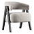 Modern Elegant Loai Armchair 3D 3D model small image 2