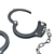 Law Enforcement Handcuffs 3D model small image 2