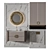 Modern Luxury Bathroom 3D Model 3D model small image 1