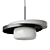 Asymmetric LED Pendant Lamp 3D model small image 1