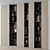 Modern Wall Shelf Set 21 3D model small image 1