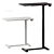 Adjustable Laptop Stand on Wheels 3D model small image 1