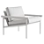 Modern Luxury Parallel Lounge Chair 3D model small image 3