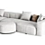 Modern Yves Sofa Minotti 2015 3D model small image 5