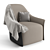 Luxurious Trussardi Casa Armchair 3D model small image 7