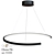 Anake Ring Chandelier - Glode's Striking Lighting 3D model small image 3