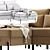 Modern Corner Sofa by Divan.ru 3D model small image 7