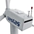 Modular Vertical Wind Turbine 3D model small image 2