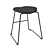 Modern Adjustable Height Bar Stool 3D model small image 4