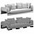  BOLDLY MODERN SOFA, 270CM 3D model small image 11