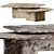 Sleek Bolia Eida Coffee Tables 3D model small image 2