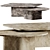 Sleek Bolia Eida Coffee Tables 3D model small image 8