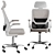 ErgoTech Office Chair Mesh Executive 3D model small image 3