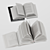  Unveiled Books Collection 3D model small image 3