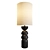 Charred Wood Table Lamp 3D model small image 2