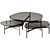 Contemporary Flac Glass Coffee Tables 3D model small image 4
