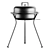 Premium BBQ Grill Set 3D model small image 2