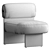 Cosmo Renne Chair: Versatile Style 3D model small image 7