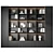  Modern Bookcase Design Furniture 3D model small image 3