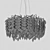 Aployt Zhozefina Pendant Chandelier 3D model small image 2