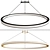 LUNA LED Pendant in Various Sizes 3D model small image 1