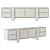 Athena Solid Wood Media Console 3D model small image 5