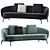  Elegant Modern Orbis Sofa 3D model small image 2