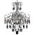 ST Luce Orecchini Ceiling Chandelier 3D model small image 4