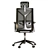 Modern Ergonomic Office Chair Set 3D model small image 3