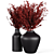 Rustic Charm Dry Bouquet Set 3D model small image 1