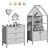 Ruffi Kids Furniture Set 3D model small image 7
