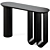 Indiana Console Table by Interior Secrets 3D model small image 3