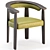 Baxter Afra Chair: Stylish Comfort 3D model small image 2