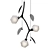 Contemporary Welles Pendant Light 3D model small image 5