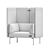 Modern Haworth Cabana Lounge Chair 3D model small image 6