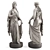 Greek Goddess Sculpture, Elegant Home Décor 3D model small image 2