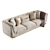 Luxurious Contemporary Bravery Sofa 3D model small image 2