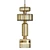 Elegant Level Pendant Lamp 3D model small image 4