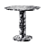 Designer Paola Navone Marble Garden Table 3D model small image 2