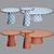 Modern 3D Model Foster 620 Side Tables 3D model small image 5