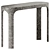 Terrazzo Console Table by Portego 3D model small image 1