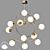 Pendant Chandelier L1710: Modern Design 3D model small image 3