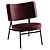 Elegant Coco 2 Lounge Chair 3D model small image 4