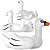 Swimline Giant Swan Pool Float 3D model small image 3