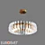 Bogates Farfalla LED Pendant Chandelier 3D model small image 1