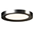 Sleek LED Panel Light Fixture 3D model small image 3